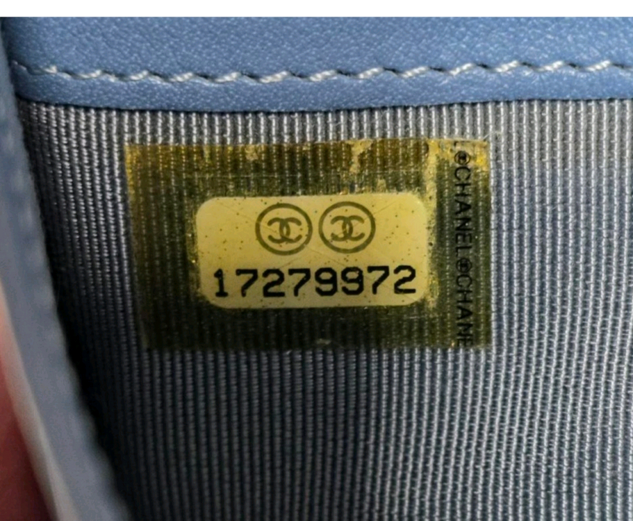 정품 샤넬 페이던트 장지갑 17번대--9