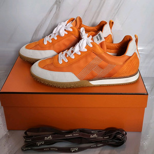 에르메스 코스 남성 260 스니커즈 운동화 시그니쳐 주황 남자 이미지