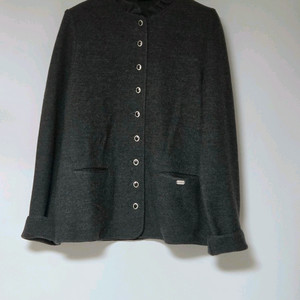 가이거 GEIGER 프릴 넥 울 가디건 (42)