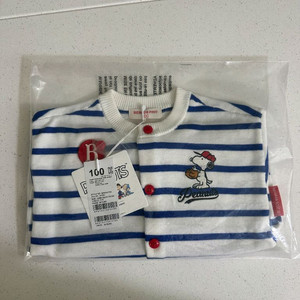 베베드피노 스누피 스트라이프 가디건 이미지