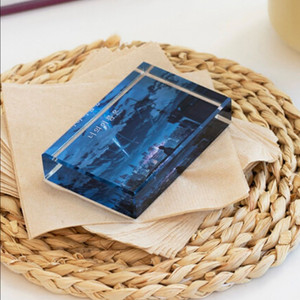 구함)신카이 마코토 너의이름은 사각 문진 이미지