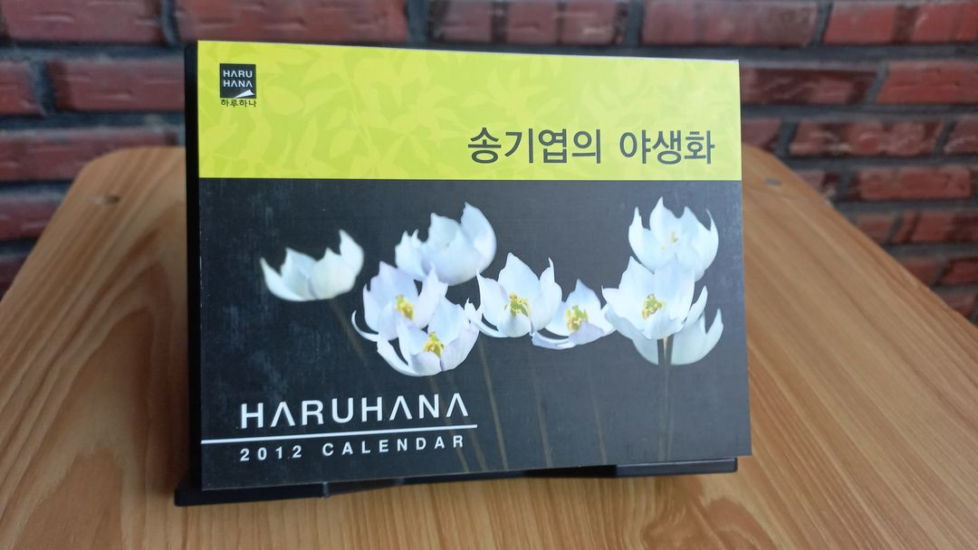 달력 야생화 화보 엽서 사진 캘린더 송기엽의 야샹화--4