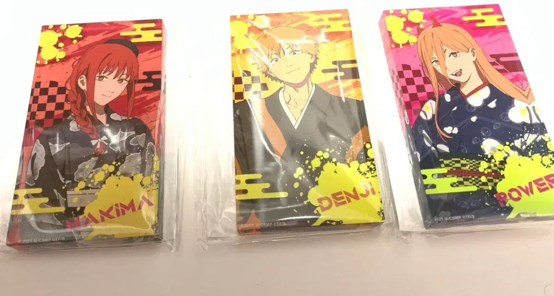 체인소맨 캐릭터 오사키한정 아크릴 블록 마키마 덴지 파워 이미지