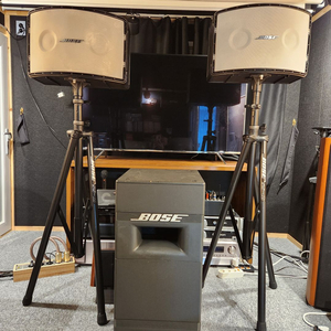 대폭인하]보스 802-3 스피커, 보스 502B 서브우퍼, 보스 SS-10 스탠드 판매 이미지