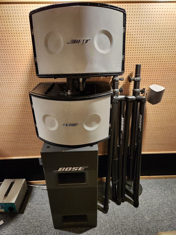 대폭인하]보스 802-3 스피커, 보스 502B 서브우퍼, 보스 SS-10 스탠드 판매 이미지