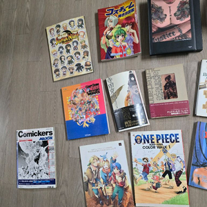 일본 애니메이션 화보집 13권 (원피스 등)