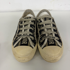 정품) 디올 오블리크 스니커즈 로우 36