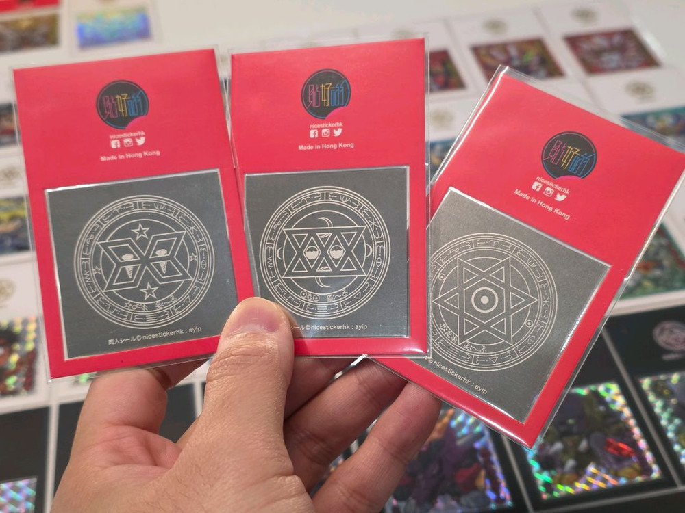 그랑죠 홀로그램 카드 커스텀 굿즈 마동왕 포세이돈 피닉스 이미지