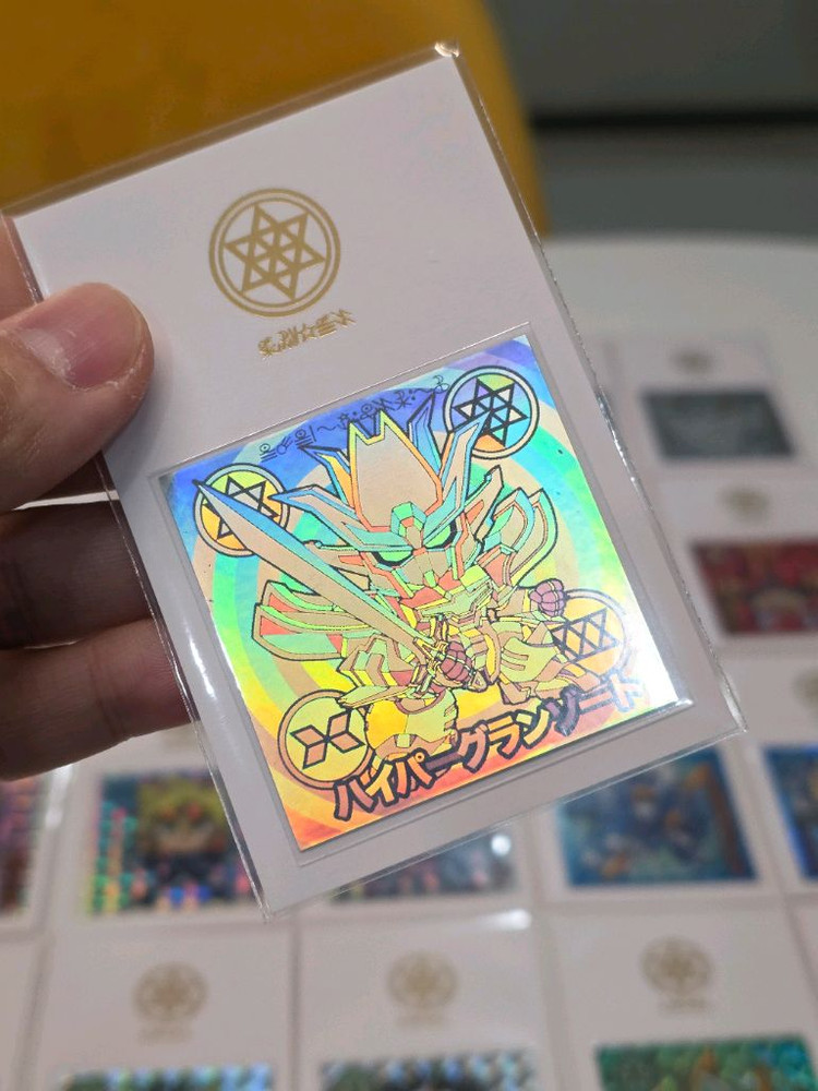 그랑죠 홀로그램 카드 커스텀 굿즈 마동왕 포세이돈 피닉스 이미지