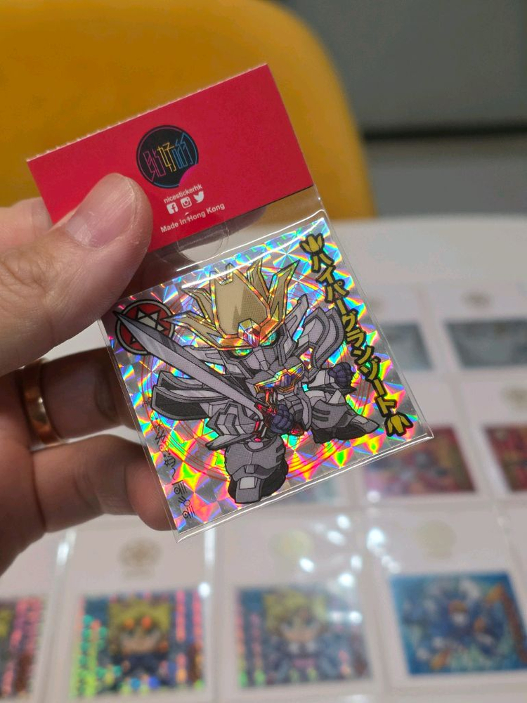 그랑죠 홀로그램 카드 커스텀 굿즈 마동왕 포세이돈 피닉스 이미지