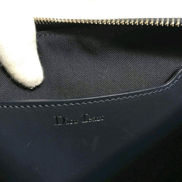 [클로젯][백화점 풀구성+인보이스]디올 오블리크 A5 데님 클러치백--5