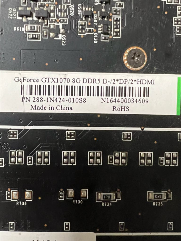 Gtx1070-8g DDR5 그래픽카드와 삼성8기가렘 묶어서 팝니다. 이미지