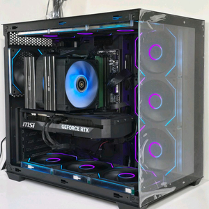 (새제품 반본체 블랙)라이젠 9800X3D, B850M WIFI, 1000W, 방송게이밍컴퓨터본체