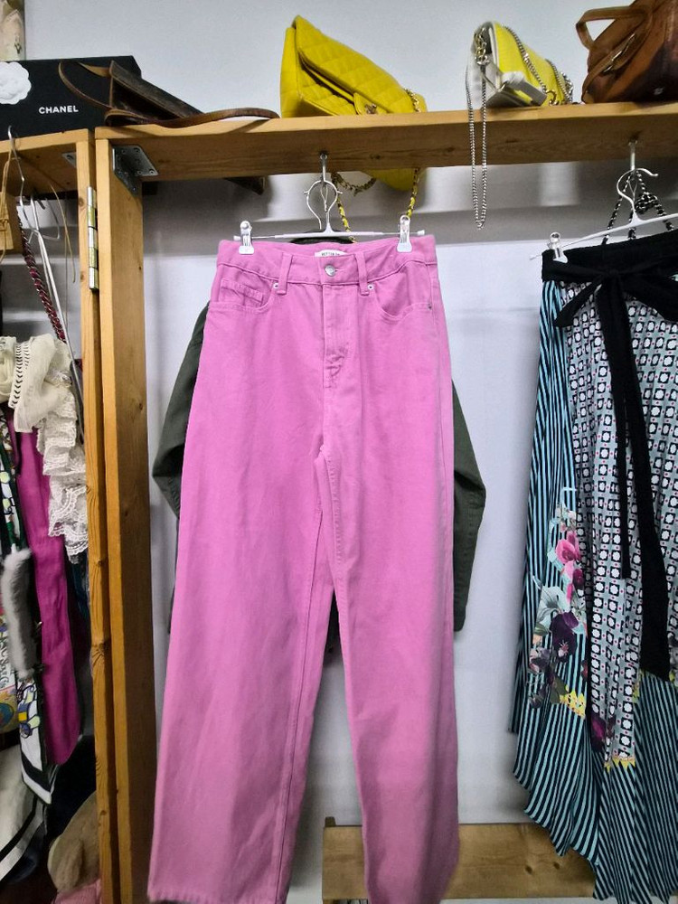 디젤 자수와팬 빈티지 워싱 야상.better 핑크데님--11