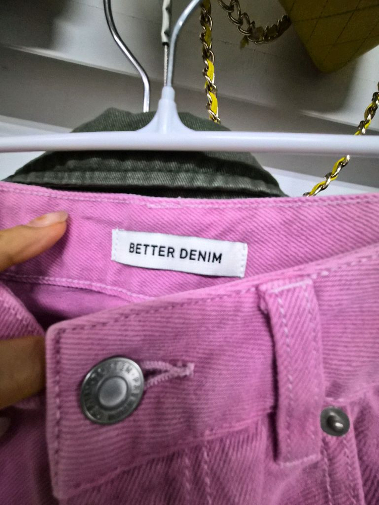 디젤 자수와팬 빈티지 워싱 야상.better 핑크데님--4