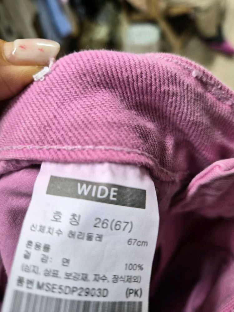 디젤 자수와팬 빈티지 워싱 야상.better 핑크데님--9