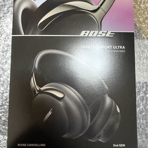 보스 QC 울트라 헤드폰 2세대 블랙 미개봉 판매