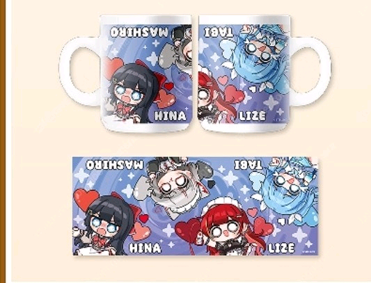 스텔라이브 유니버스 애니플러스 콜라보카페 굿즈 양도 이미지