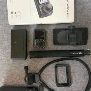 오즈모 액션5 pro 액션캠 풀세트팔아요