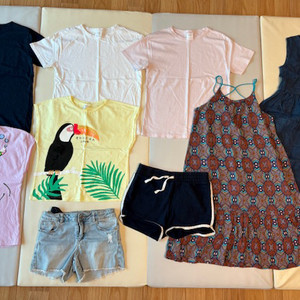 9-10세 여아의류 9개 세트 (zara 위주)