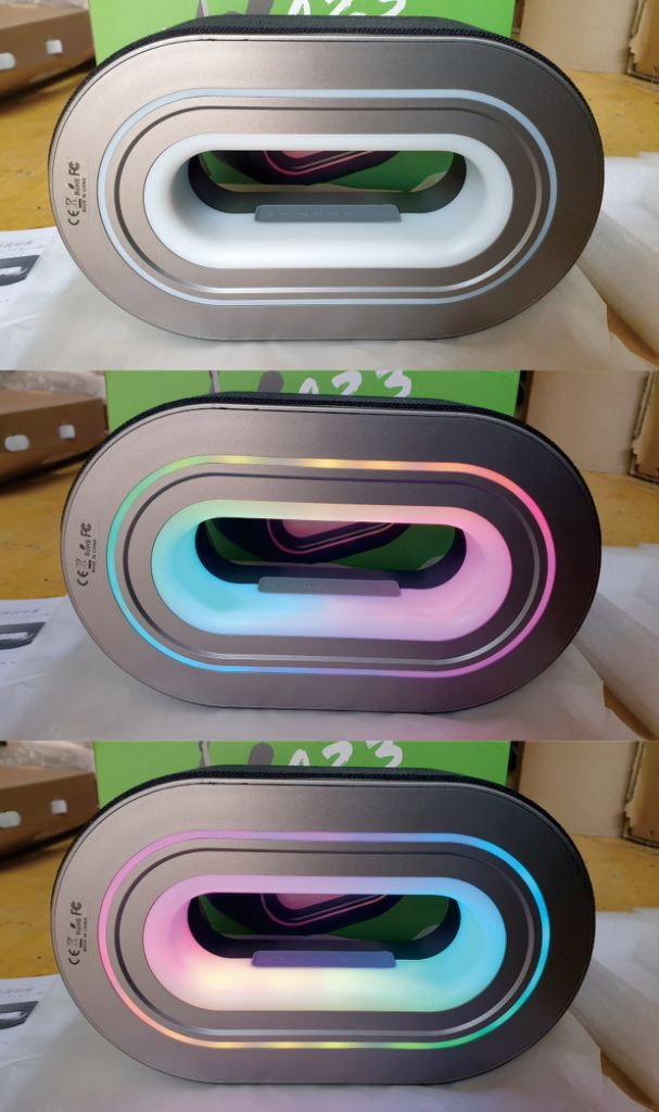 라운드 블루투스 스피커--2