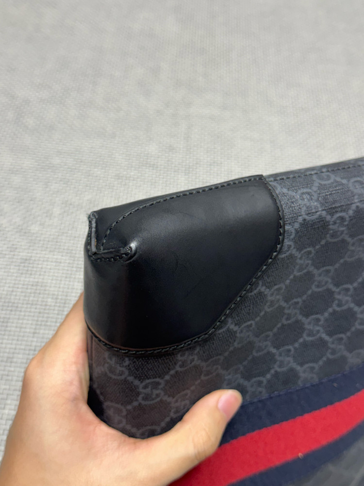 구찌 웹삼선 클러치 가방--5