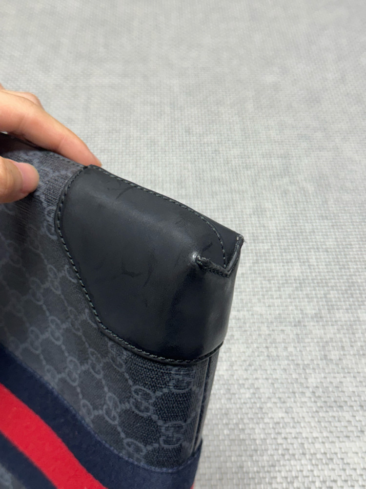 구찌 웹삼선 클러치 가방--6