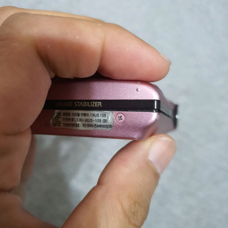 캐논 익서스 105 디카 부품용 이미지