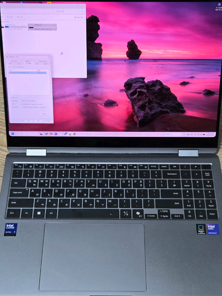 갤럭시북5 프로 360 32GB 2TB + 윈도우 설치--3