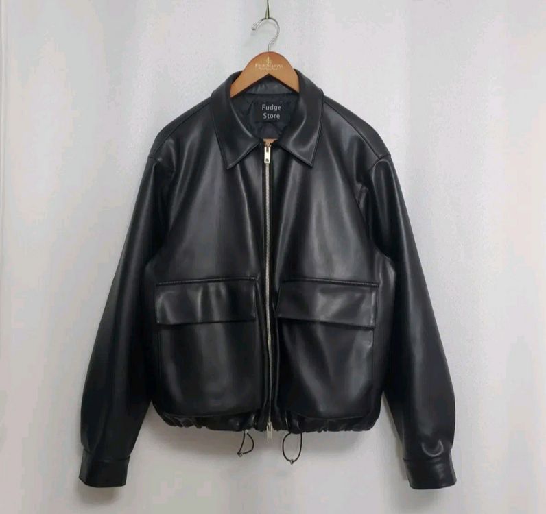 라퍼지스토어 버핑레더 패딩자켓 남성95 여성100--1