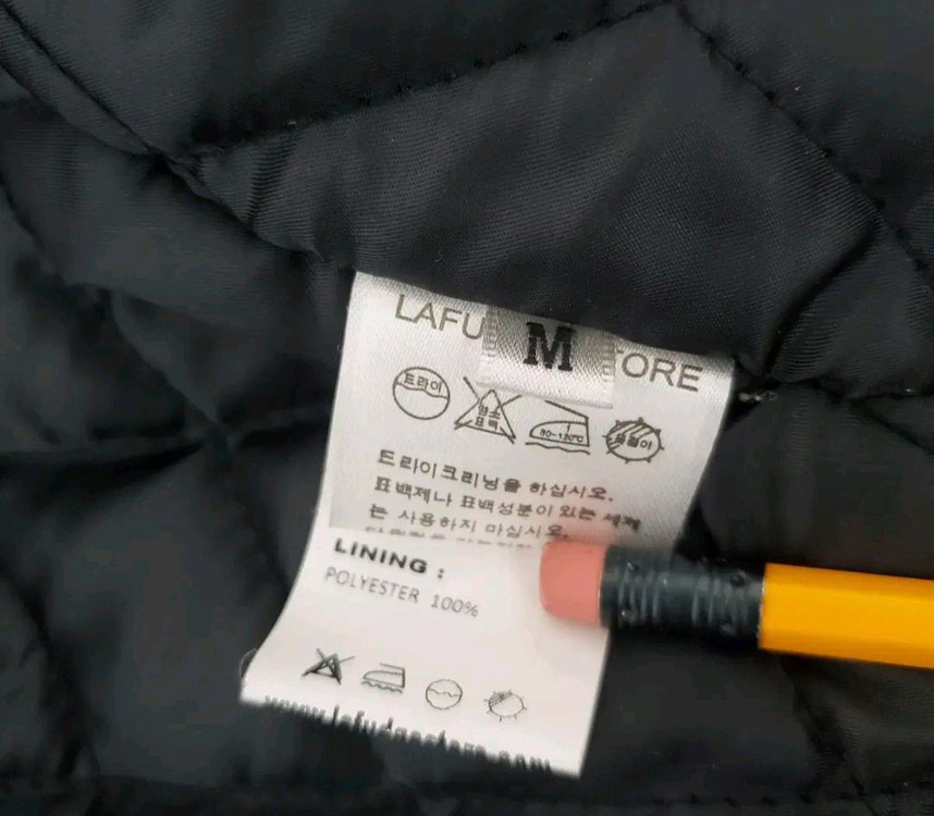 라퍼지스토어 버핑레더 패딩자켓 남성95 여성100--6