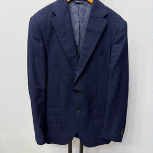 정품) ST듀퐁 이태리 네이비 남성 정장 더블저튼 자켓 46