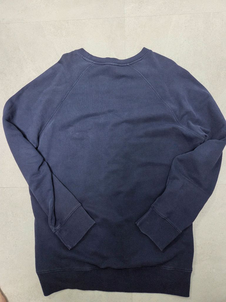 메종키츠네 네이비 맨투맨--1