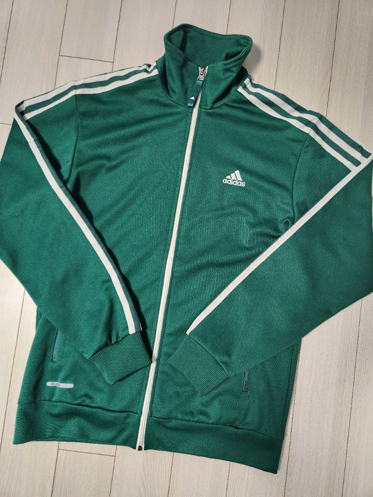 아디다스 트레이닝 니트 트랙탑 사이즈95 m스포츠웨어/아우터/트랙탑/남성용/길이: 숏/긴팔여러 중고사이트에도 같이 이미지