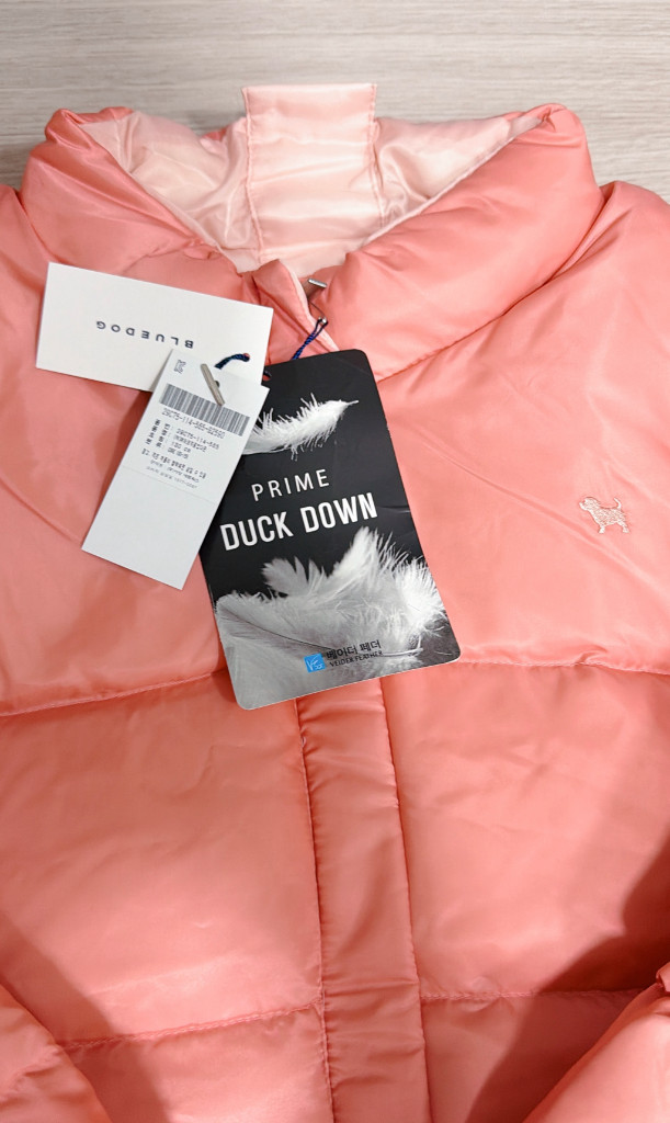 블루독 여아패딩 130 경량 키즈--2