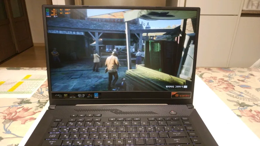 아수스 제피러스 G15 게이밍 노트북/GTX1660Ti,240Hz 이미지
