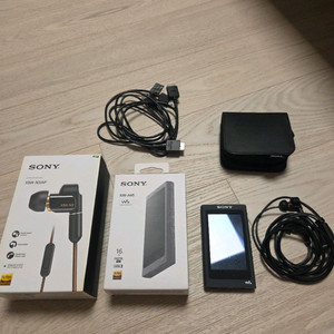 소니 워크맨 NW-A45 16GB + XBA-N3AP 이어폰