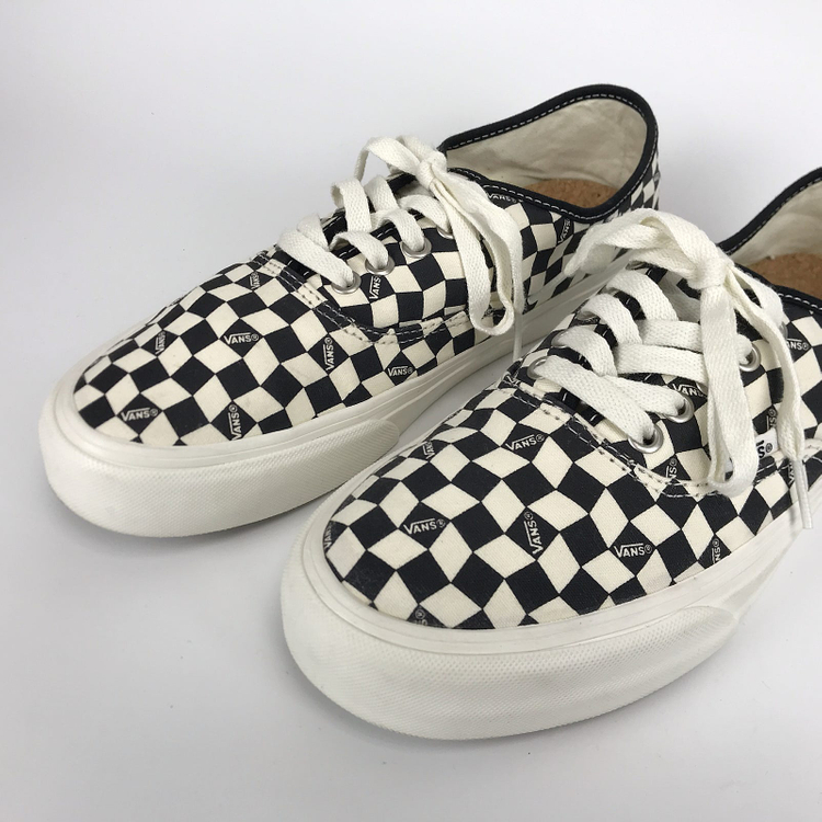 반스 어센틱 VR3 체커보드 스니커즈 신발 남성270--2