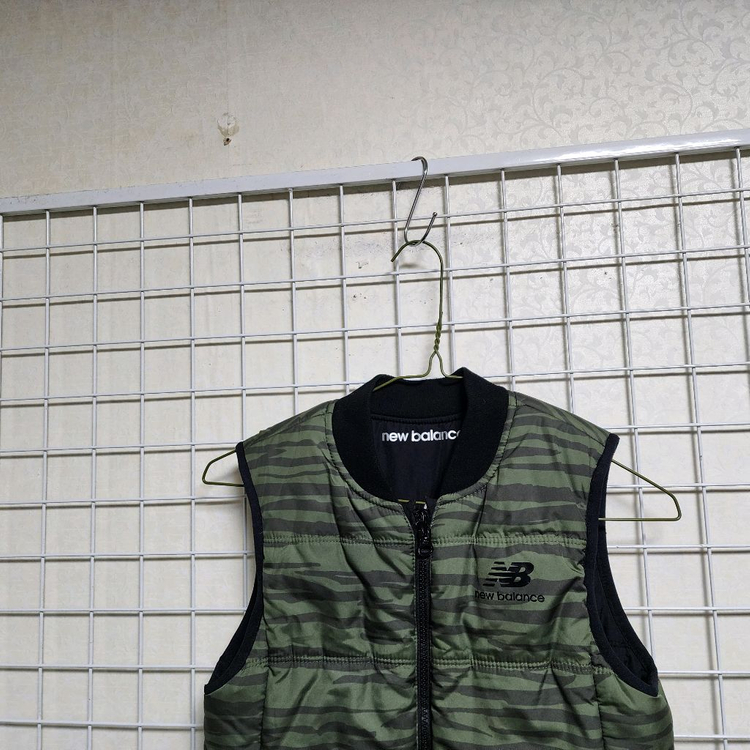 뉴발란스(양면/밀리터리형)패딩조끼(아동130)--1