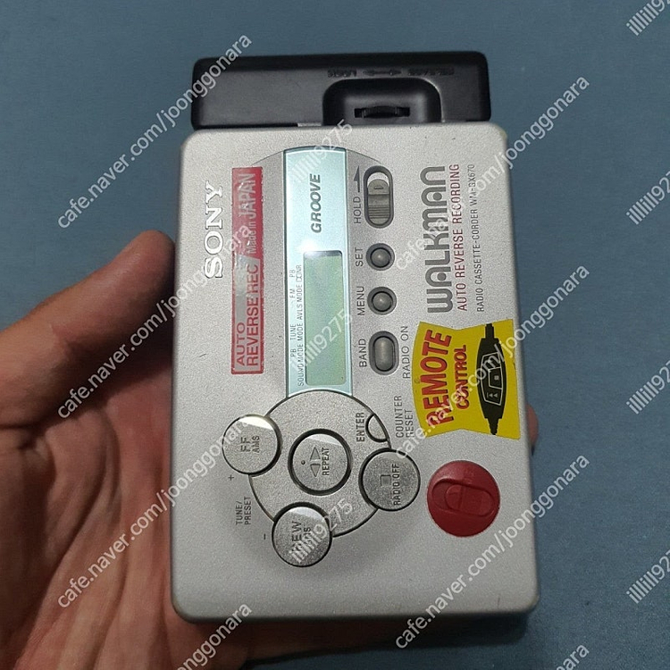 소니 워크맨 WM-GX670 카세트 부품용 이미지