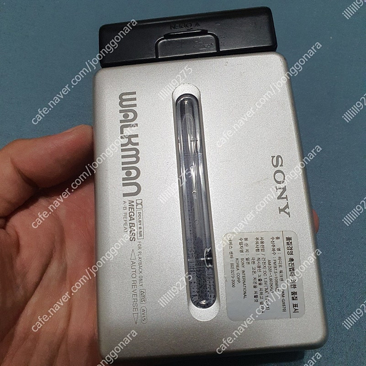 소니 워크맨 WM-GX670 카세트 부품용 이미지