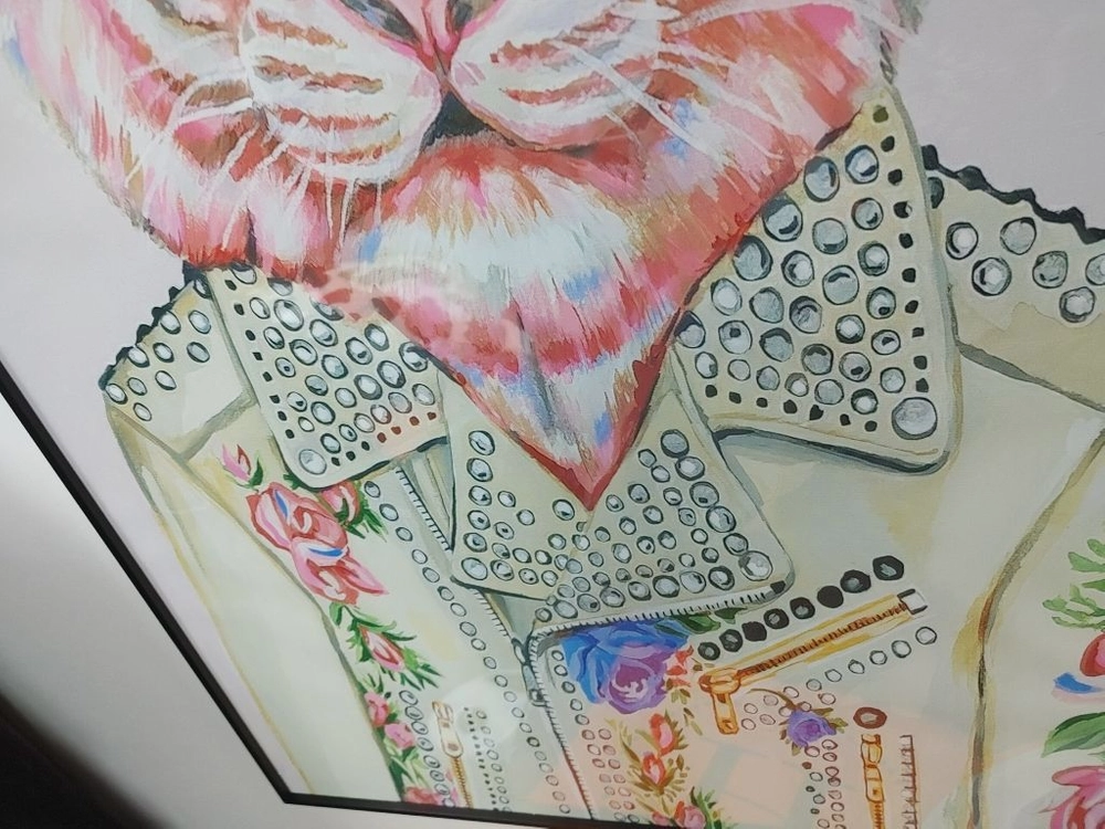 구찌 풍 기린그림 호랑이그림 그림 액자 인테리어 소품 이미지