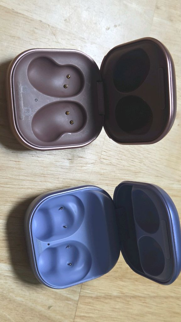 갤럭시 버즈 라이브 브론즈/버즈1 프로 팬텀 바이올렛 본체--1