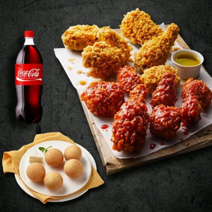 BBQ 황금올리브 닭다리, 황금올리브 콤보, 황금올리브 후라이드 양념/ 굽네치킨 갈비천왕 고추바사삭