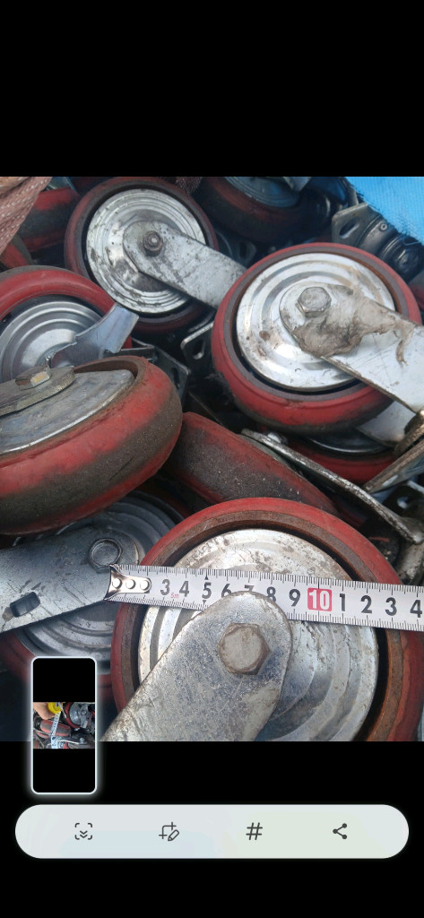 우레탄 캐스터 바퀴--4