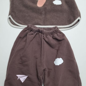 보나츠 비행기 조끼/바지 M 일괄