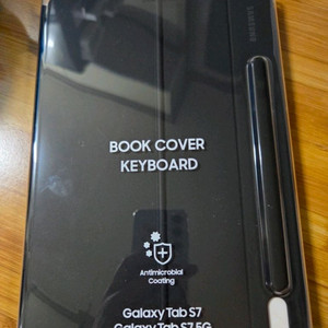 갤럭시탭 S7/S8 북커버 키보드 미개봉새제품 이미지