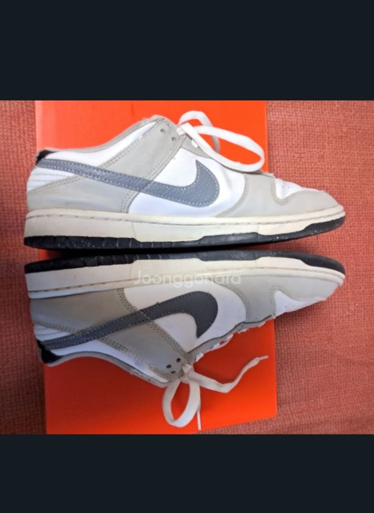 나이키덩크로우 쿨그레이 260운동화--3