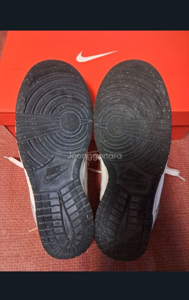 나이키덩크로우 쿨그레이 260운동화--4