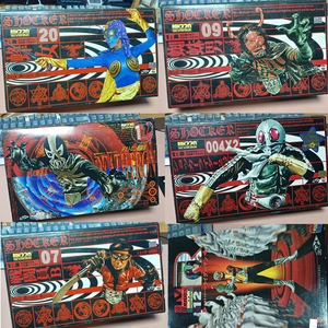 1/8 가면라이더 쇼커 시리즈 피규어 6개 일괄